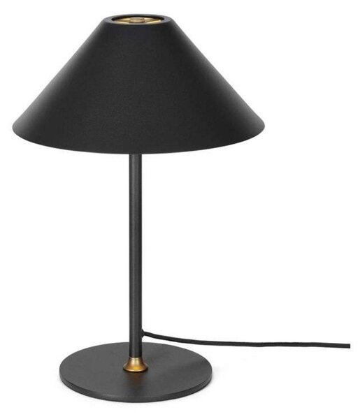 Lampă de masă Halo Design, Negru, Camera de zi, Metal
