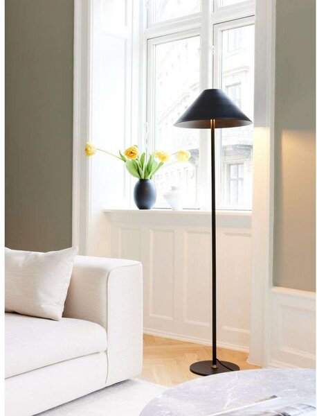 Lampadar Halo Design, Gri, Camera de zi, Metal