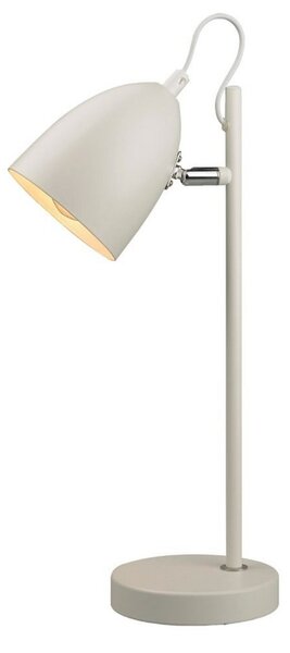 Lampă de masă Halo Design, Alb, Camera de zi, Metal