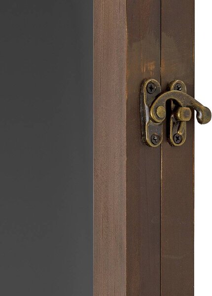 Vitrina magnetica din lemn A3, neagra
