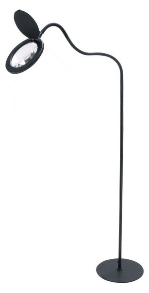 Lampadar Halo Design, reglabil, Negru, Studiu / Birou, Aluminiu