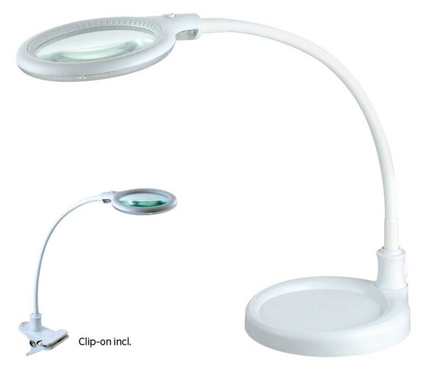 Lampă de masă Halo Design, Alb, Studiu / Birou, Aluminiu