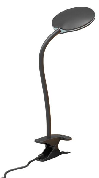 Lampă de masă Halo Design, Negru, Studiu / Birou, Plastic