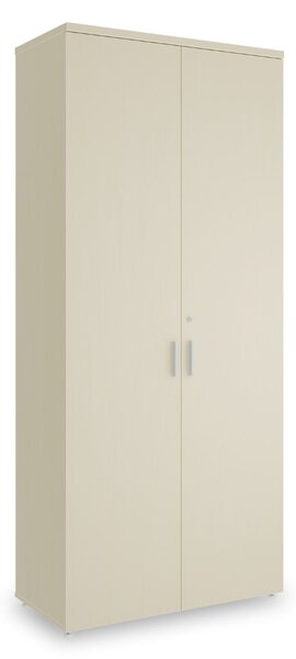 Dulap înalt SimpleOffice 80 x 40 x 180 cm, mesteacăn