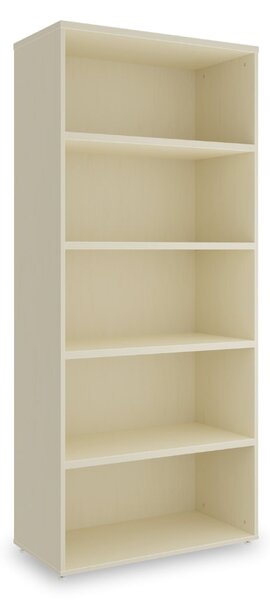 Dulap înalt SimpleOffice 80 x 40 x 180 cm, mesteacăn