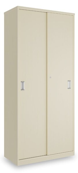 Dulap înalt SimpleOffice 80 x 40 x 180 cm, mesteacăn