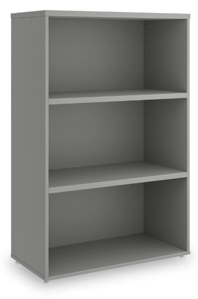 Dulap mediu SimpleOffice 80 x 40 x 120 cm, gri