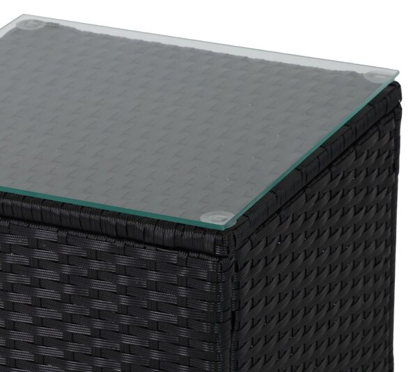 Masa de gradina Lumino, neagra
