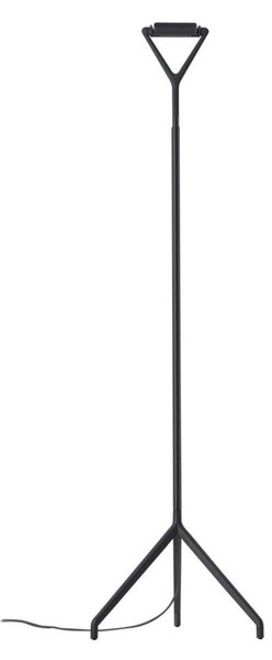 Lampadar Luceplan, Negru, Camera de zi, Aluminiu