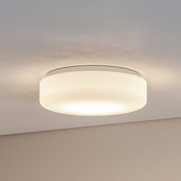 BEGA Bega plafonieră LED 50036P K3, alb, Ø 35 cm, plastic DALI, reglabil, Alb, Hol, Plastic