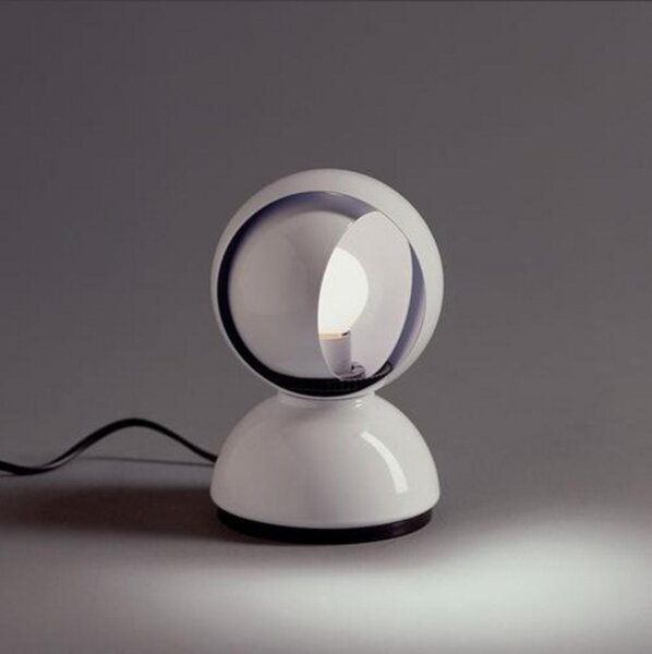 Lampă de masă Artemide, Alb, Camera de zi, Metal