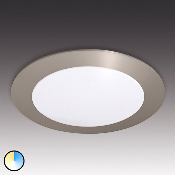 Hera Lampă LED încastrată rotundă Dynamic FR 68, Metalic, Camera de zi / sufragerie, Plastic, Modern, Montarea mobilierului