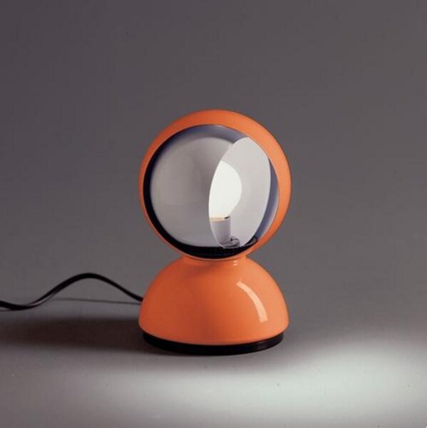 Lampă de masă Artemide, Portocaliu, Camera de zi, Metal