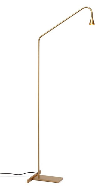 Lampadar Trizo21, Auriu / Alamă, Camera de zi, Alamă