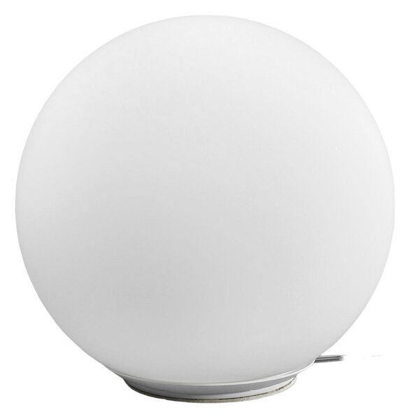 Lampă de masă Artemide, Dioscuri, reglabil, Alb, Camera de zi, Sticlă, Design