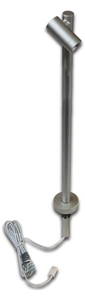 Hera Spot LED mono spot 1,5 W, aluminiu, 4.000 K, reglabil, Metalic, Metal