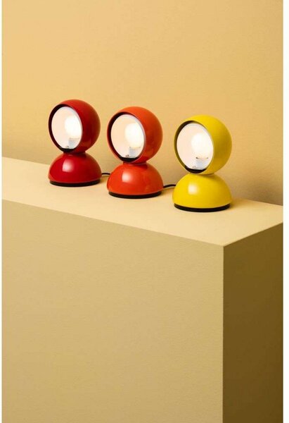 Lampă de masă Artemide, Galben, Camera de zi, Metal