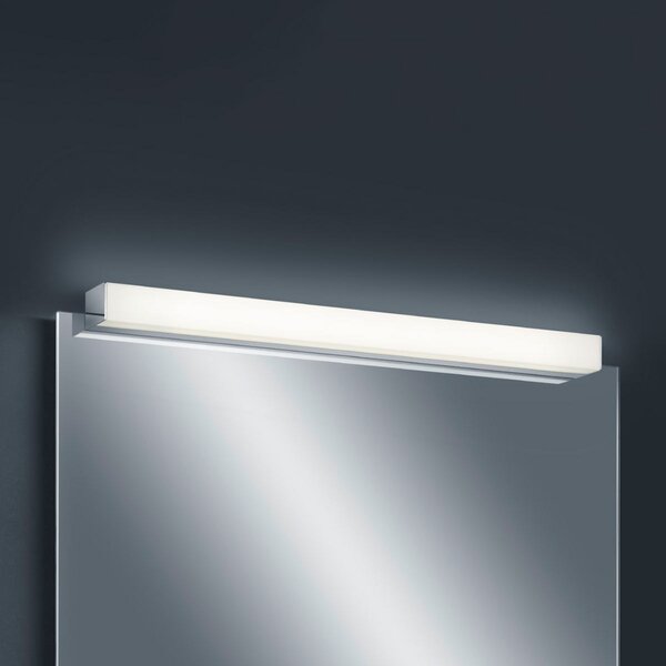 Helestra Lado - lampă LED oglindă 60 cm, Metalic, Baie, Metal, Modern