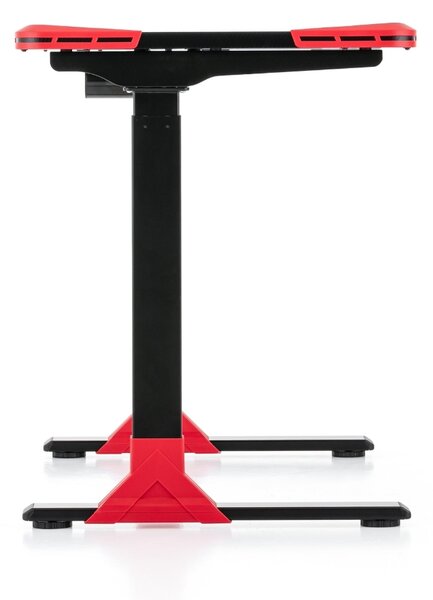 Masa OfficeTech Game cu inaltime reglabila, 120 x 60 cm, neagra