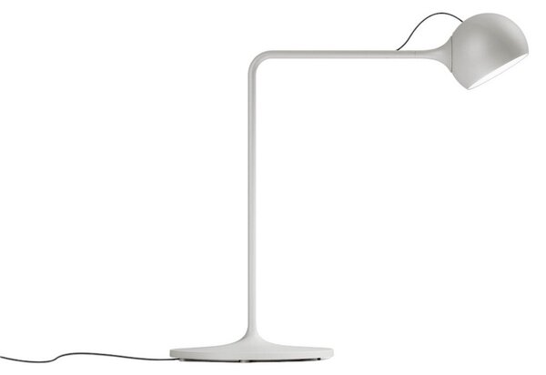 Lampă de masă Artemide, Ixa, reglabil, Gri, Camera de zi, Metal, Design