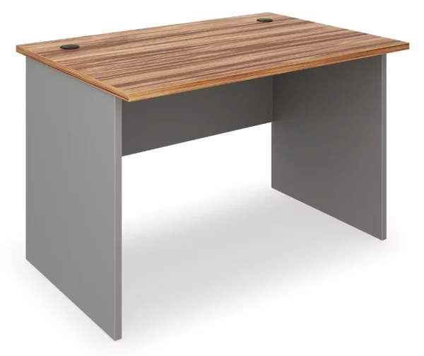 Masa SimpleOffice 120 x 80 cm, nuc / gri