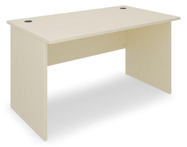 Masa SimpleOffice 140 x 80 cm, mesteacan