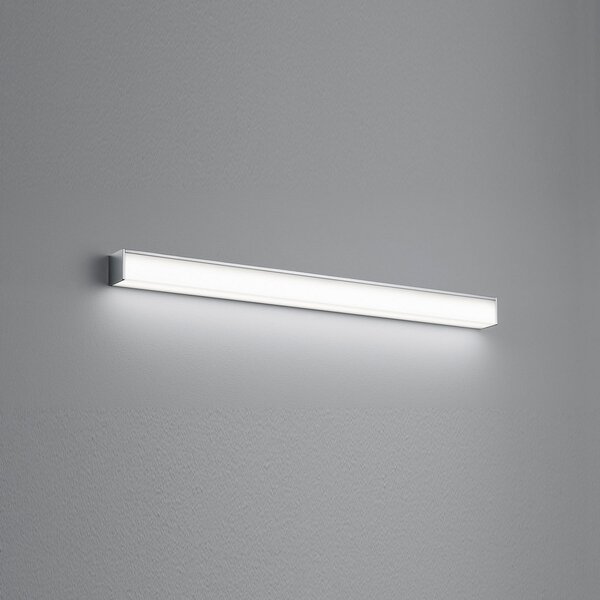 Helestra Nok lampă LED oglindă 90 cm, Metalic, Baie, Metal, Modern