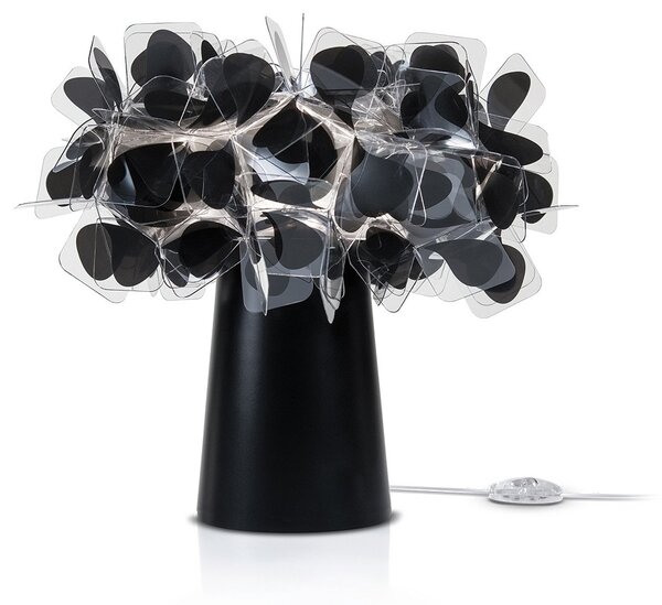 Lampă de masă Slamp, Clizia Mama Non Mama, Negru, Camera de zi, Plastic, Design