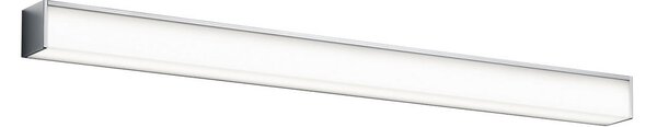 Helestra Nok lampă LED oglindă 90 cm, Metalic, Baie, Metal, Modern