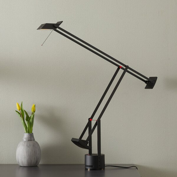 Lampă de masă Artemide, Tizio, reglabil, Negru, Studiu / Birou, Plastic, Design