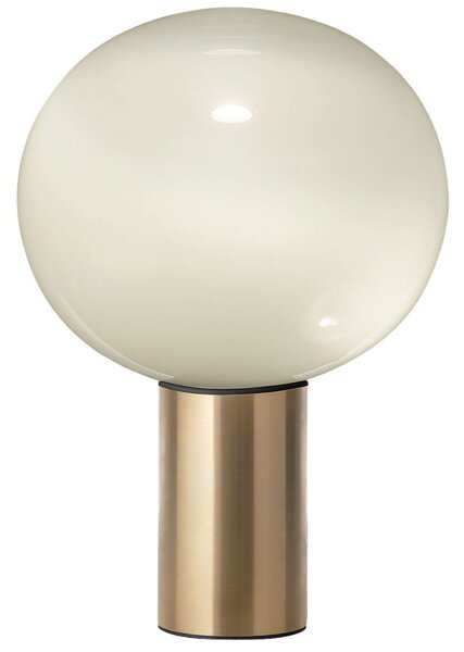 Lampă de masă Artemide, Laguna 37, reglabil, Auriu / Alamă, Camera de zi, Sticlă, Design