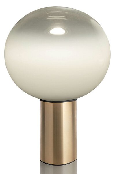 Lampă de masă Artemide, Laguna 26, reglabil, Auriu / Alamă, Camera de zi, Sticlă, Design