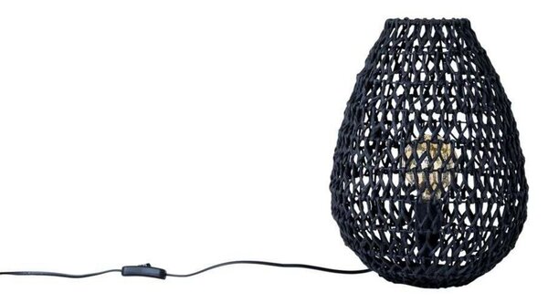 Lampă de masă Watt & Veke, Negru, Camera de zi, Hârtie / Carton, Scandinavă