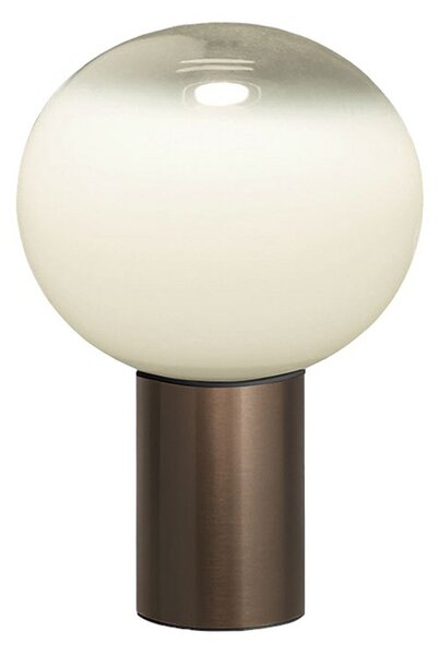 Lampă de masă Artemide, Laguna 16, Bronz / Alamă Veche, Camera de zi, Sticlă, Design