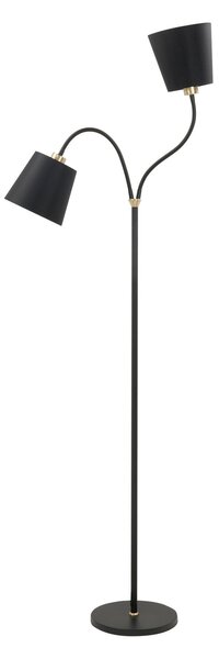 HighLight Lampă de podea Texas, negru, 2 becuri, Negru, Camera de zi / sufragerie, Metal, Modern, Proiector suspendat