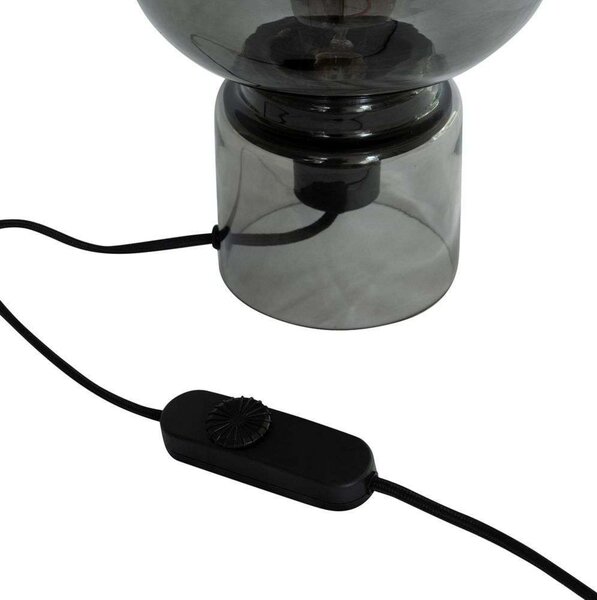 Lampă de masă Watt & Veke, reglabil, Gri, Camera de zi, Sticlă, Scandinavă