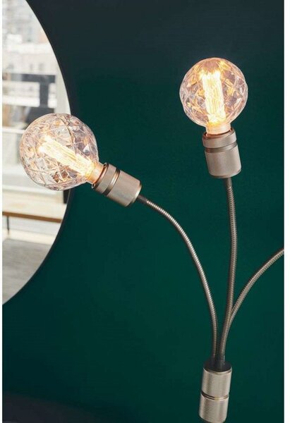 Lampadar Halo Design, Negru, Camera de zi, Metal