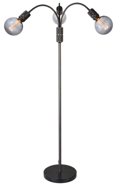 Lampadar Halo Design, Negru, Camera de zi, Metal