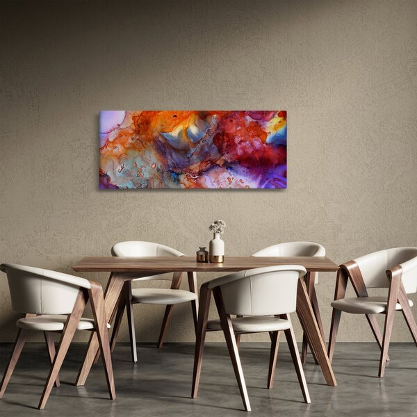 Tablou - Abstract Ink Art (120x50 cm)