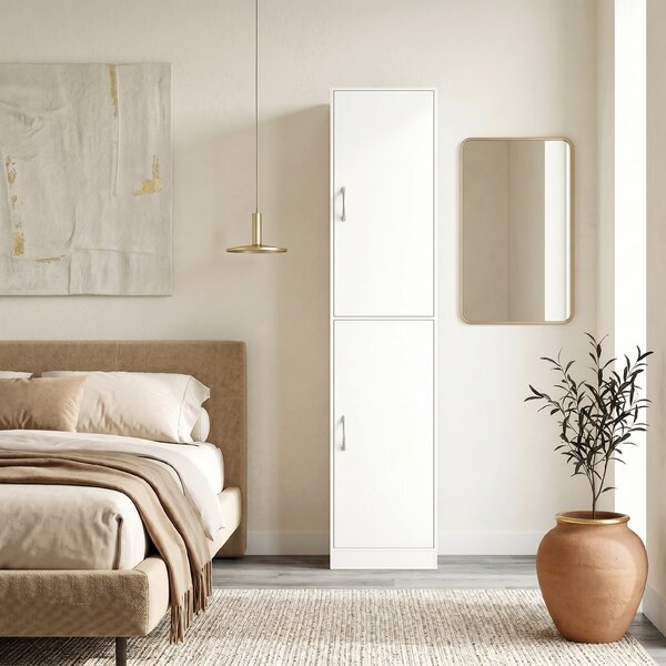 HOMCOM Bibliotecă Înaltă 180 cm, Raft Modern cu 5 Niveluri Reglabile, Mobilier Independent pentru Living, Dormitor, Birou, Alb | Aosom Romania