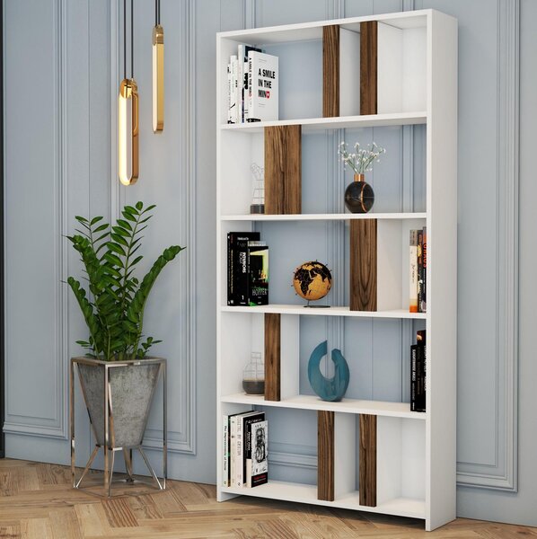 Raft Limba (Alb + lemn de nuc). 1088318