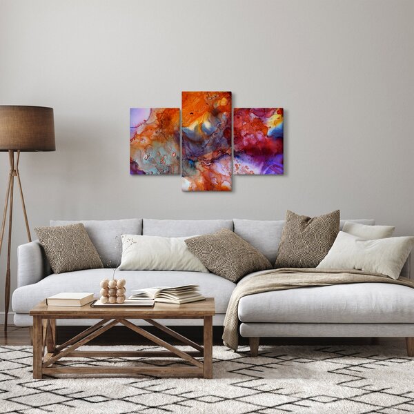 Tablou - Abstract Ink Art (90x60 cm)