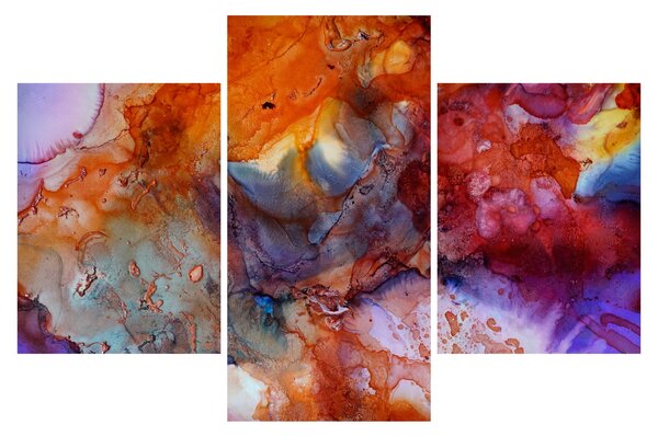 Tablou - Abstract Ink Art (90x60 cm)