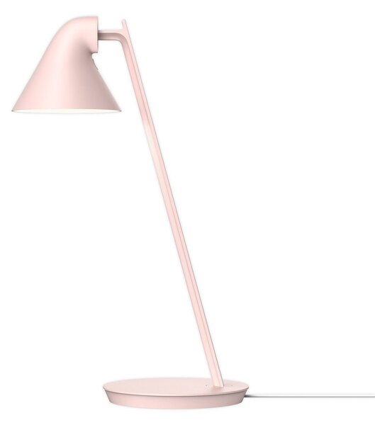 Lampă de masă Louis Poulsen, NJP Mini, reglabil, Roz / Rosé, Camera de zi, Metal, Design