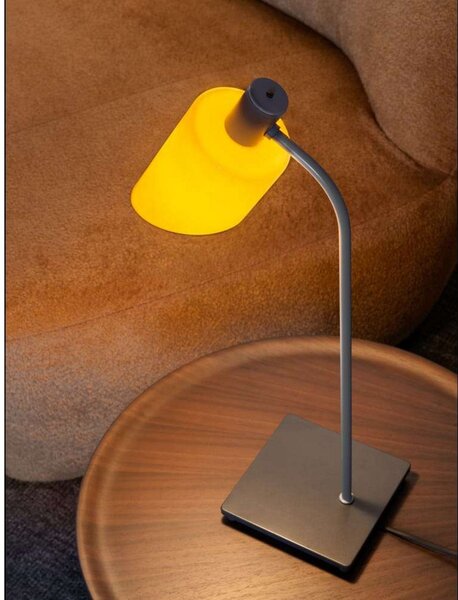 Lampă de masă Nemo Lighting, Galben, Camera de zi, Metal