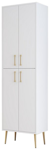 Pantofar Betina A (Auriu + Alb). 1088327