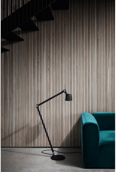 Lampadar Vipp, Negru, Camera de zi, Metal