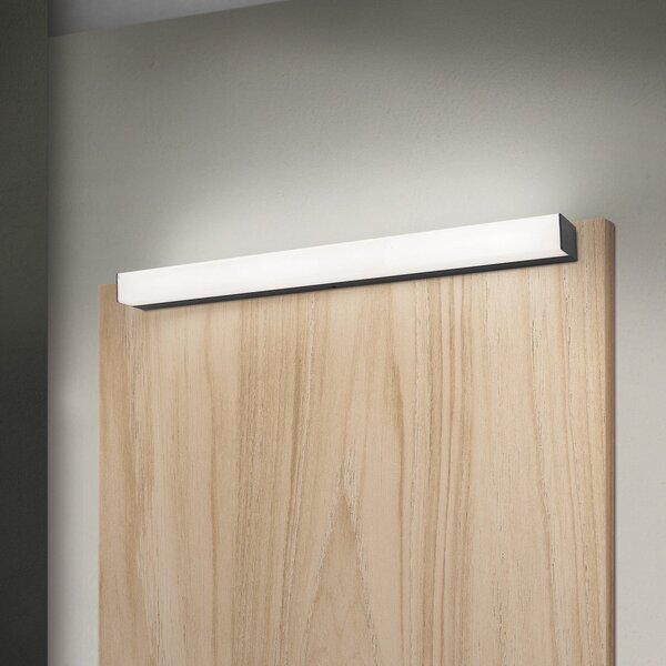 ORION Lumină pentru oglindă Horizon LED, lățime 60 cm, negru, IP44, Negru, Baie, Aluminiu