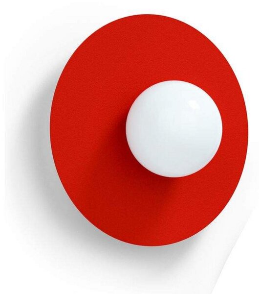 Lampă de perete Swedish Ninja, Roșu, Camera de zi, Metal