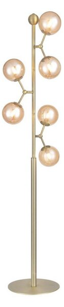 Lampadar Halo Design, Auriu / Alamă, Camera de zi, Metal